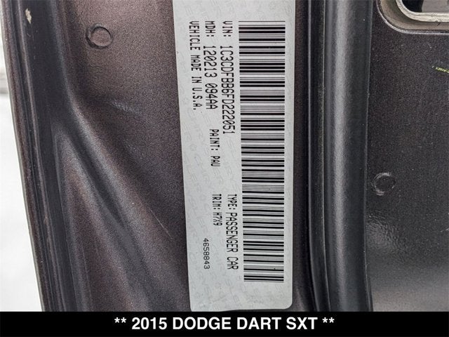 2015 Dodge Dart SXT