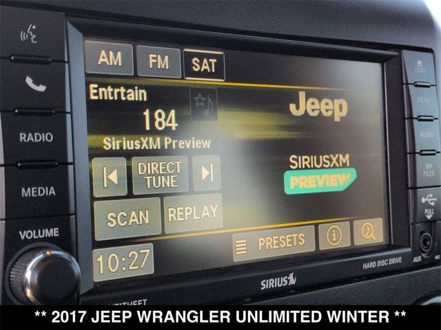 2017 Jeep Wrangler Unlimited Winter