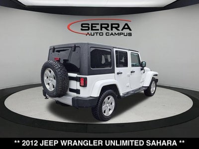 2012 Jeep Wrangler Unlimited Sahara