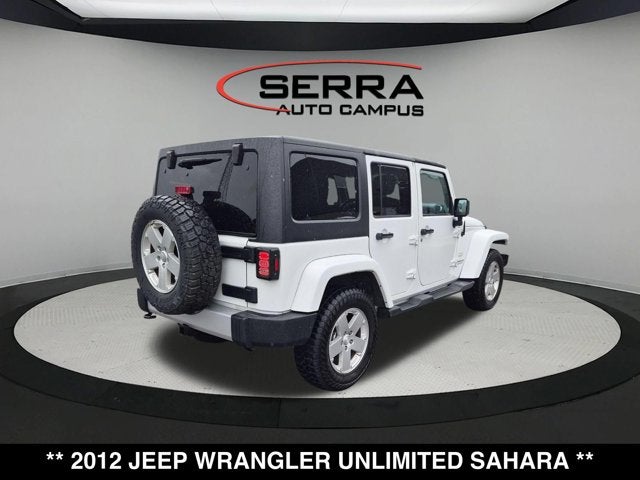 2012 Jeep Wrangler Unlimited Sahara