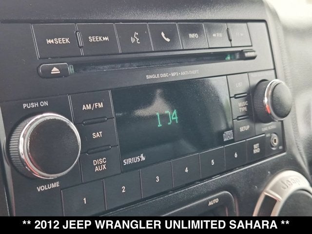 2012 Jeep Wrangler Unlimited Sahara