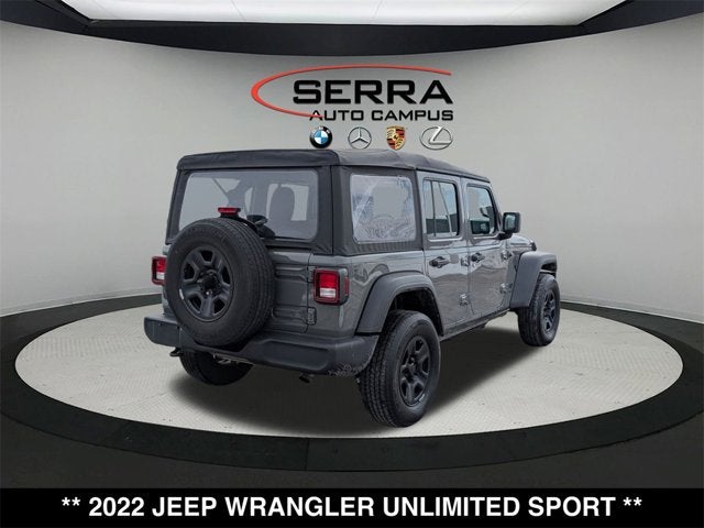 2022 Jeep Wrangler Unlimited Sport