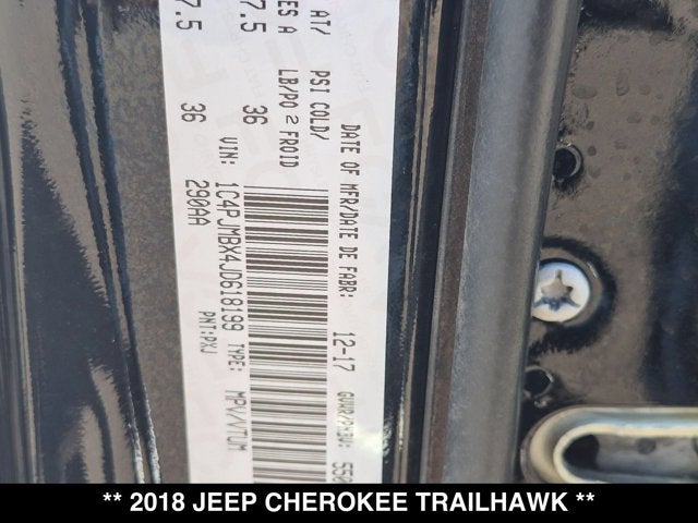 2018 Jeep Cherokee Trailhawk
