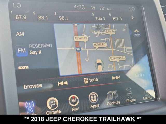 2018 Jeep Cherokee Trailhawk