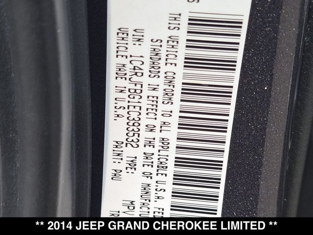 2014 Jeep Grand Cherokee Limited
