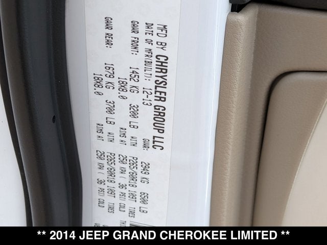 2014 Jeep Grand Cherokee Limited