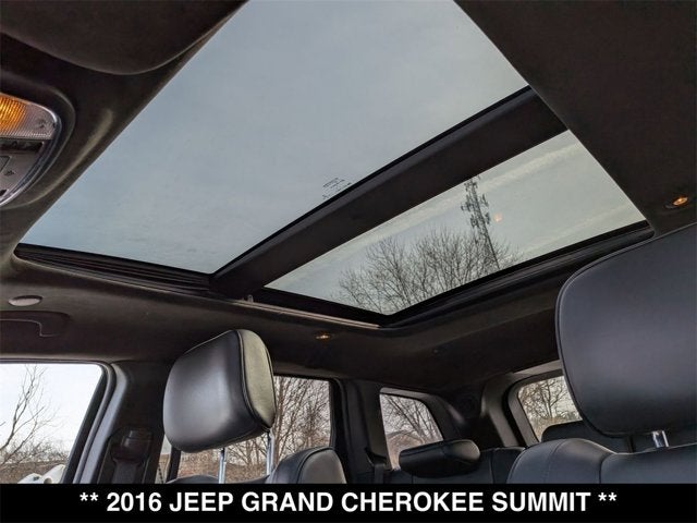 Used 2016 Jeep Grand Cherokee Summit with VIN 1C4RJFJT5GC334288 for sale in Okemos, MI