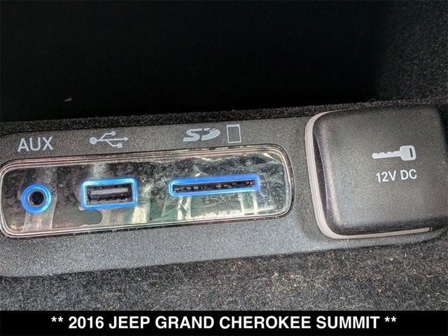 2016 Jeep Grand Cherokee Summit