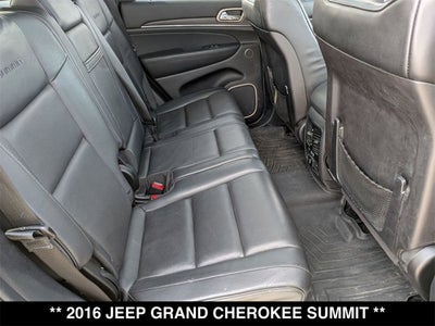 2016 Jeep Grand Cherokee Summit