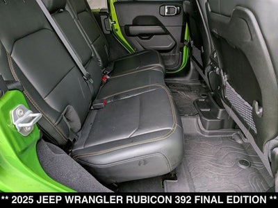 2025 Jeep Wrangler Rubicon 392 Final Edition