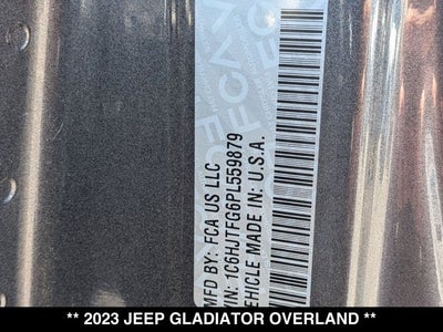 2023 Jeep Gladiator Overland