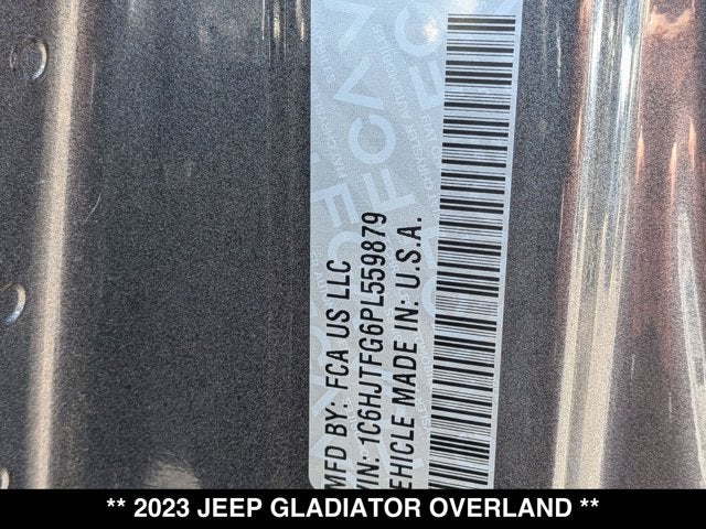 2023 Jeep Gladiator Overland