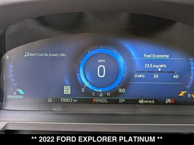 2022 Ford Explorer Platinum