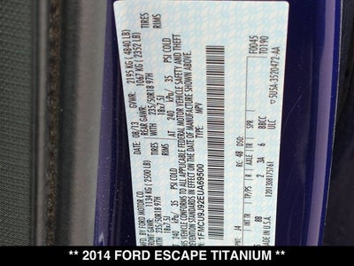 2014 Ford Escape Titanium