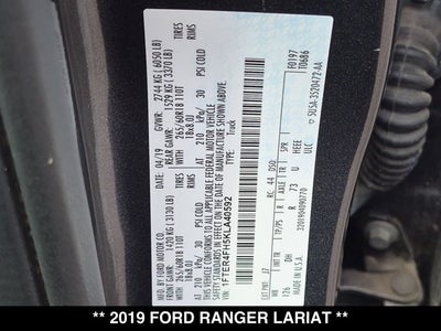 2019 Ford Ranger LARIAT