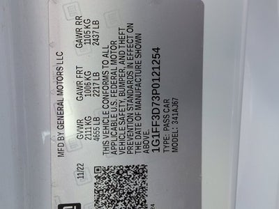 2023 Chevrolet Camaro LT1