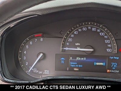 2017 Cadillac CTS Sedan Luxury AWD