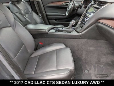 2017 Cadillac CTS Sedan Luxury AWD