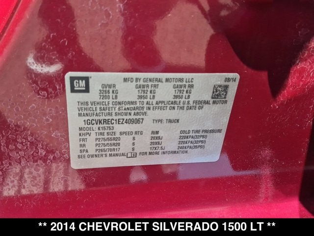 2014 Chevrolet Silverado 1500 LT