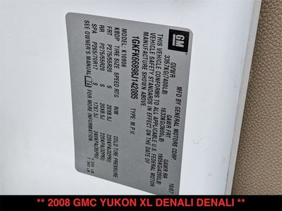 2008 GMC Yukon XL Denali Denali