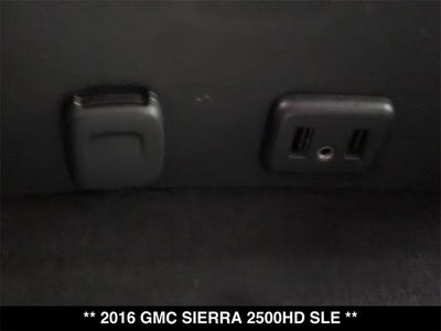 2016 GMC Sierra 2500HD SLE