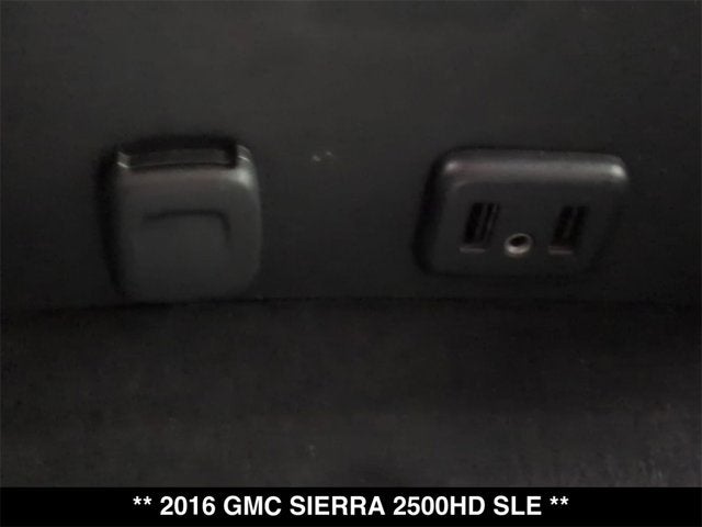 2016 GMC Sierra 2500HD SLE