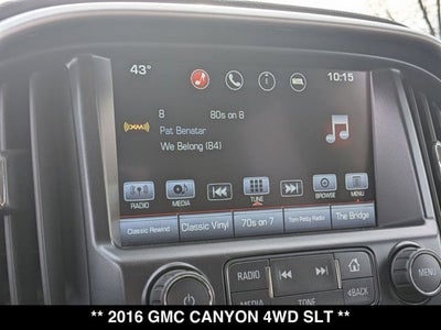 2016 GMC Canyon 4WD SLT