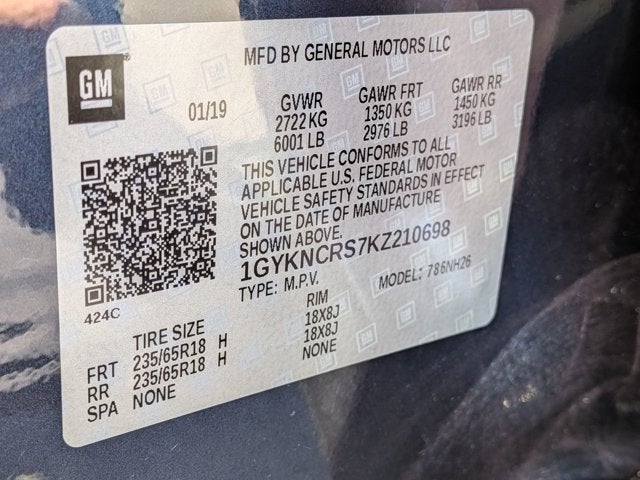 2019 Cadillac XT5 Luxury FWD