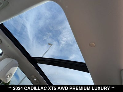 2024 Cadillac XT5 AWD Premium Luxury