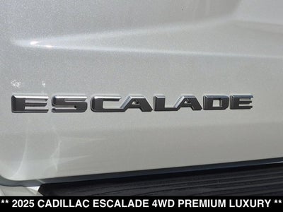 2025 Cadillac Escalade 4WD Premium Luxury