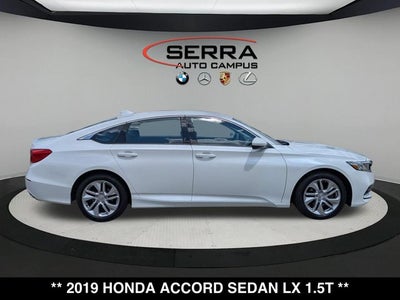 2019 Honda Accord LX 1.5T