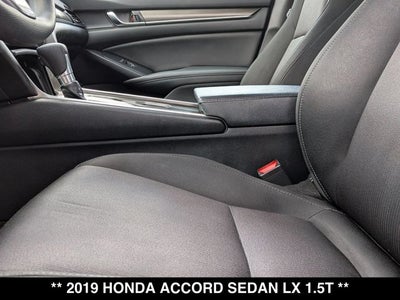2019 Honda Accord LX 1.5T