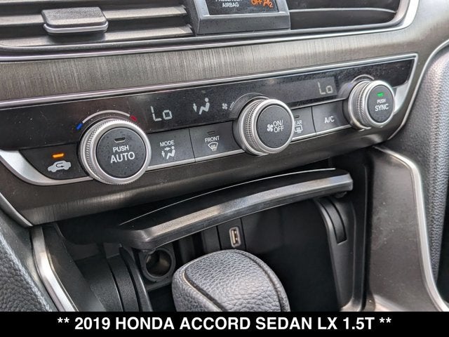 2019 Honda Accord LX 1.5T