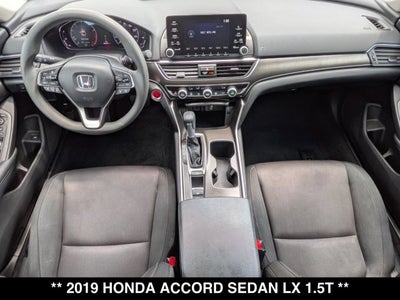 2019 Honda Accord LX 1.5T