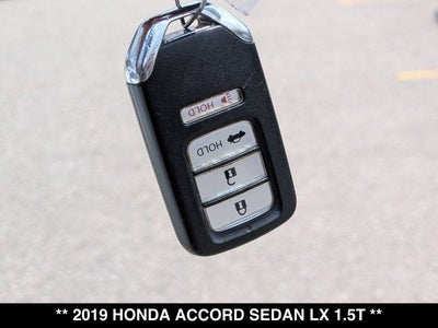 2019 Honda Accord LX 1.5T