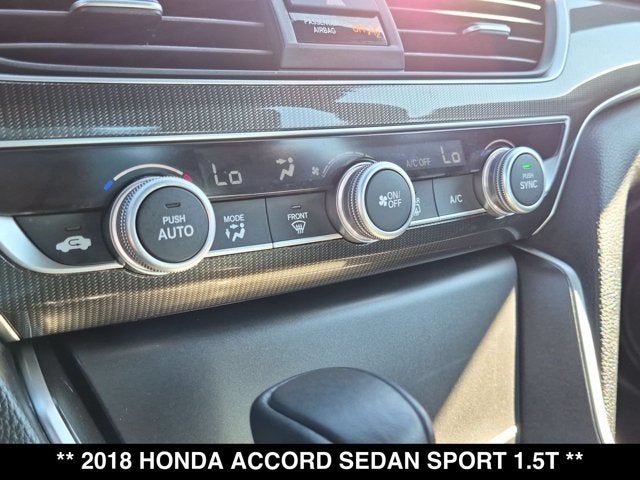 2018 Honda Accord Sport 1.5T