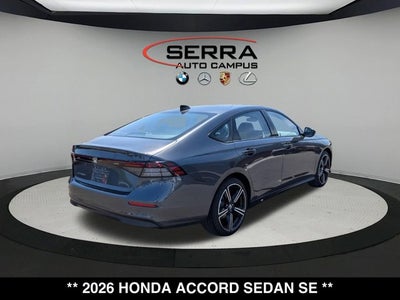 2026 Honda Accord SE