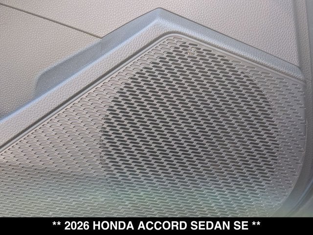 2026 Honda Accord SE