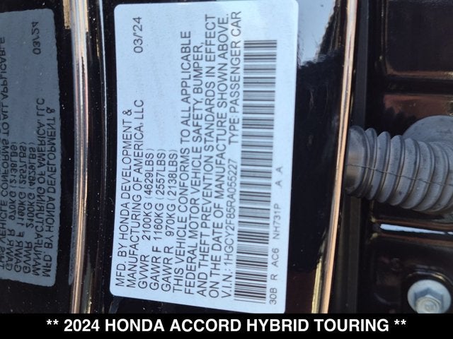 2024 Honda Accord Touring