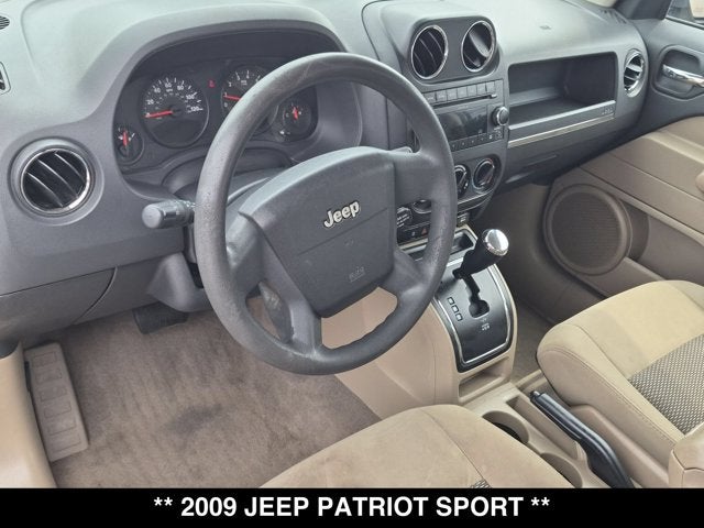 Used 2009 Jeep Patriot Sport with VIN 1J4FF28B19D190577 for sale in Okemos, MI