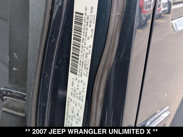 2007 Jeep Wrangler Unlimited X