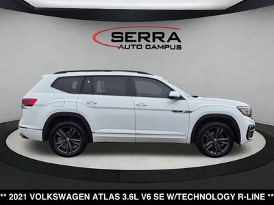 2021 Volkswagen Atlas 3.6L V6 SE w/Technology R-Line