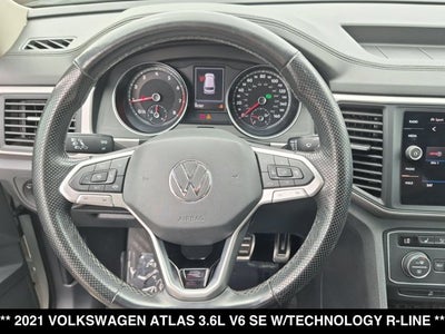 2021 Volkswagen Atlas 3.6L V6 SE w/Technology R-Line