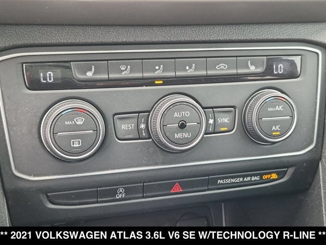 2021 Volkswagen Atlas 3.6L V6 SE w/Technology R-Line