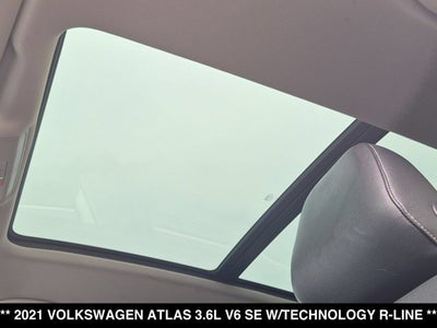2021 Volkswagen Atlas 3.6L V6 SE w/Technology R-Line