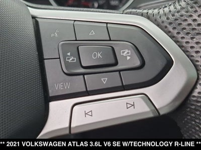 2021 Volkswagen Atlas 3.6L V6 SE w/Technology R-Line