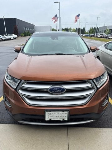 Used 2017 Ford Edge Titanium with VIN 2FMPK4K84HBC28754 for sale in Okemos, MI