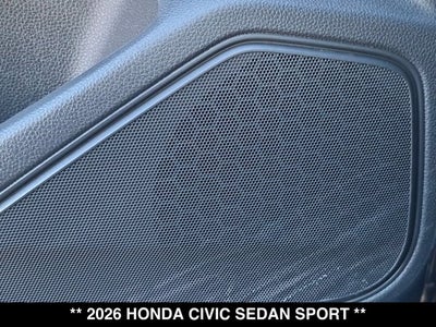 2026 Honda Civic Sport