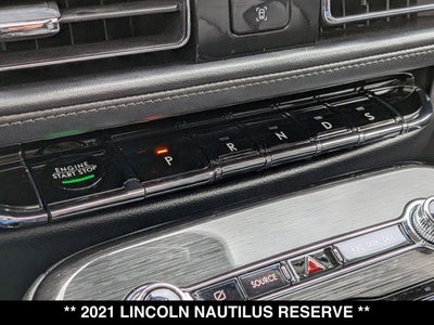 2021 Lincoln Nautilus Reserve