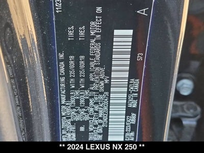 2024 Lexus NX 250 NX 250